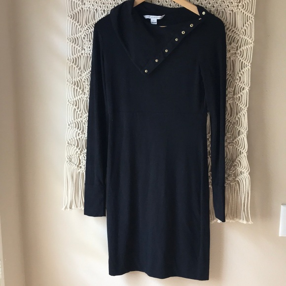 Diane Von Furstenberg Dresses & Skirts - Diane Von Furstenberg sz S black dress